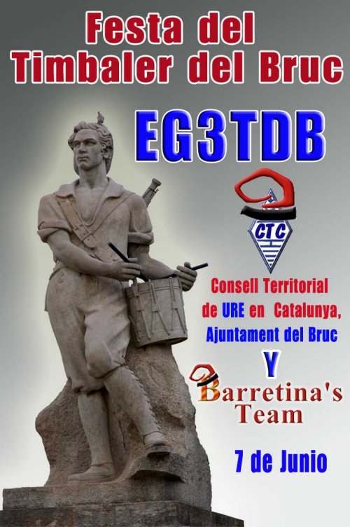 cartell de la festa del timbaler del Bruch