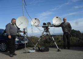 EA3EDU/P  i EA5YB/3 en 10GHz y 24GHz