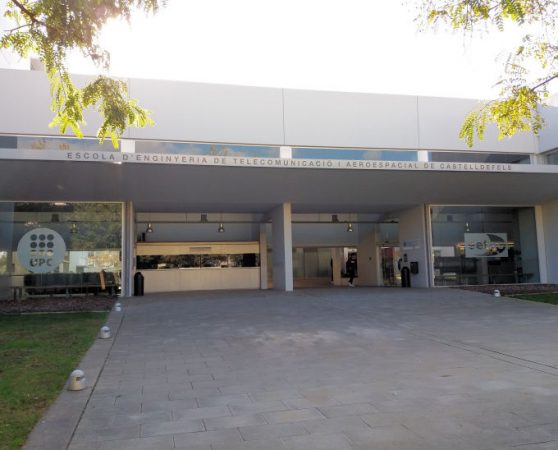 Edifici de l'Escola d’Enginyeria de Telecomunicació i Aeroespacial de Castelldefels EETAC