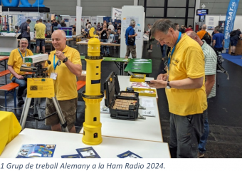grup de treball alemany a la Ham radio 2024