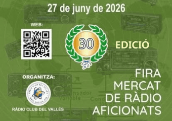 Presència de la URBBLL al 30è Aniversari de Merca-HAM a Cerdanyola