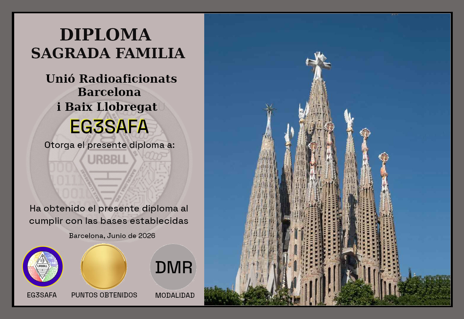 Haz clic aquí para descargar en PDF tu diploma Categoría Oro DMR en Español 🥇 Haz clic aquí para descargar en PDF tu diploma Categoría Oro DMR en Español 🥇